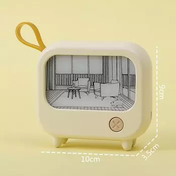 Светодиодный Ночник ТВ Картина Милый Ребенок Обучающая Настольная Лампа Украшение Комнаты Домашний Декор Атмосфера Освещение ...