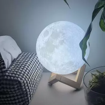 Светодиодный ночник Weiyi 3D лунный светильник