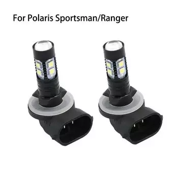 Светодиодный ные лампы для фар Polaris Sportsman/Ranger 300 400 450 500 550 800 570 RZR 100W ACE Magnum 425 Hawkeye 300