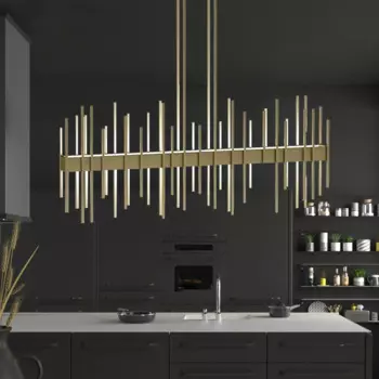 Светодиодный ные люстры Современная барная стойка в скандинавском стиле, декоративная простая Роскошная лампа для ресторана, для переднего стола