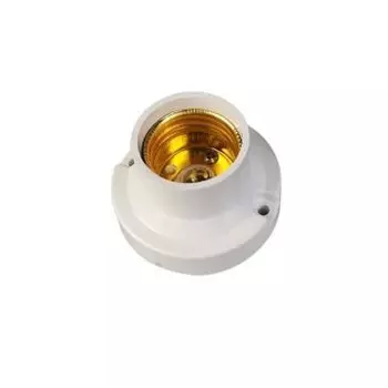 Светодиодный патрон E27 алюминиевый 6A 220В черный/белый