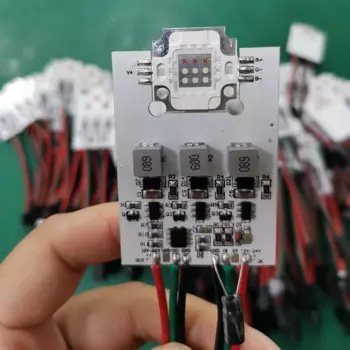 Светодиодный пиксельный модуль повышенной яркости WS2811 9 Вт 10 Вт, полноцветсветильник Светодиодный модуль RGB