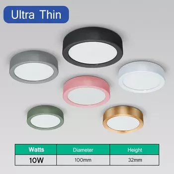 Светодиодный потолочный светильник Mzvul, теплый белый