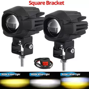 Светодиодный прожектор для мотоцикла 200 Вт, противотуманные фары, аксессуары для бездорожья ADV GS UTV, лампа для грузовика, вспомогательные фары 12 В 24 В