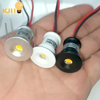 Светодиодный прожектор kpslucerna 1 Вт, серебристый