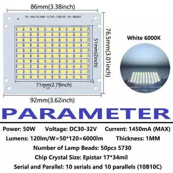 Светодиодный прожектор warm and happy 50W