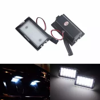 Светодиодный светильник ANGRONG 2x Discovery 3 4 с белыми номерными знаками (CA293) для Land Rover Range Rover Sport Freelander 2 / LR2 (L359)