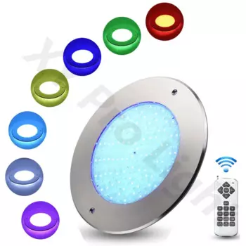 Светодиодный светильник для бассейна IP68 Водонепроницаемый встроенный 25 Вт 30 Вт 35 Вт 45 Вт 55 Вт Открытый RGB подводный светильник для пруда Led Piscina Luz Spotlight