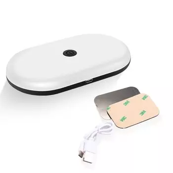 Светодиодный светильник для чтения салона автомобиля, купольная лампа для крыши автомобиля, перезаряжаемая зарядка через USB, сенсорный Ночной светильник для багажника, автомобильные аксессуары, универсальный