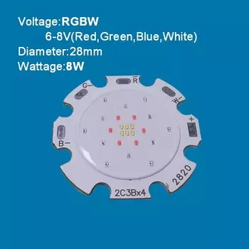 Светодиодный светильник XunShiNi RGB/RGBW 3-12Вт