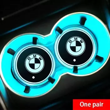 Светодиодный светящийся автомобильный держатель для стакана с водой, лампы подставки для BMW M E46 E90 E60 F30 E39 F10 F20 E87 E36 F20 E92 1 2 3 5 серии X1 X3 X5 X7