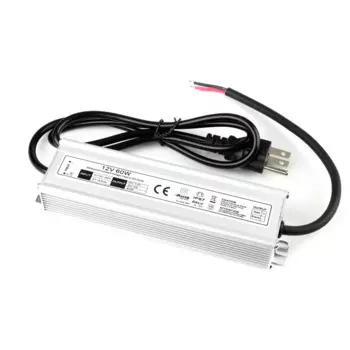 Светодиодный трансформатор, 60 Вт, 100 Вт, 150 Вт, 200 Вт, 300 Вт, водонепроницаемый IP67, 12 В, 24 В постоянного тока, драйвер для освещения, источник питания, вилка стандарта США, ЕС, 110 В, 120 В, 220 В