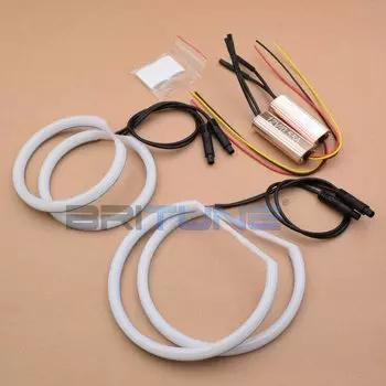 Светодиодный тюнинг ангельские глазки для BMW 5 серии E60 E61 Pre LCI фар 520i 530i 540i 550i 525i 545i Halo кольца комплект DRL аксессуары