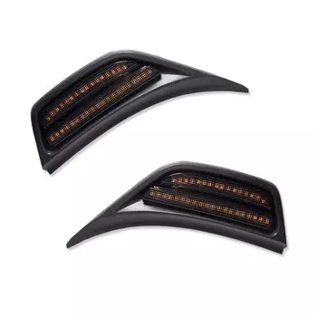 Светодиодный указатель поворота iJDM переднего крыла, боковой габаритный фонарь для Jeep 2018-2021 Wrangler JL JLU и грузовика Gladiator JT 2020-2021 гг.