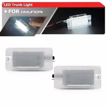 Светодиодный внутренний багажник, багажник, бардачок, светильник для Hyundai I10 I20 I30 I40 Elantra Accent Sonata Genesis Veloster Azera