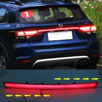 Светодиодный задний бампер, фара багажника для Kia Rio 4 X-line 2017 2018 2019 KX Cross, задняя противотуманная фара, стоп-сигнал, отражатель динамического сигнала поворота