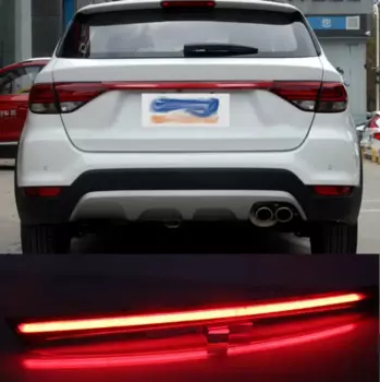 Светодиодный задний бампер, фара багажника для Kia Rio 4 X-line 2017 2018 2019 KX Cross, задняя противотуманная фара, стоп-сигнал, отражатель динамического сигнала поворота