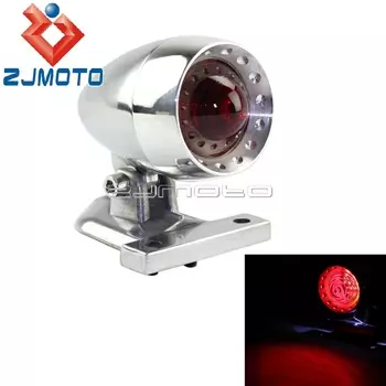 Светодиодный задний фонарь для мотоцикла, ходовая лампа, задний тормоз, подсветка номерного знака, универсальная для Harley, Chopper, Honda, Yamaha, Kawasaki, Suzuki