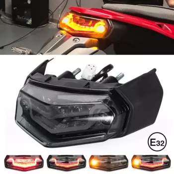 Светодиодный задний фонарь для мотоцикла YAMAHA Tenere 700 Rally World Raid XTZ700 T7, задний стоп-сигнал, встроенная мигалка указателя поворота