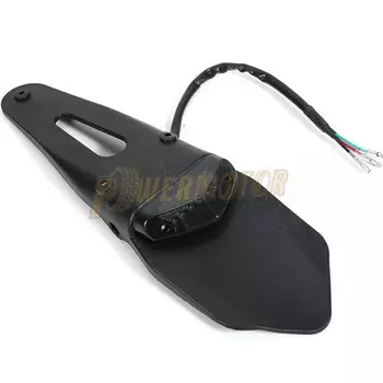 Светодиодный Задний Фонарь Для Мотоцикла, Заднее Крыло, Велосипедная Грязь, 12 В, Стоп-сигнал