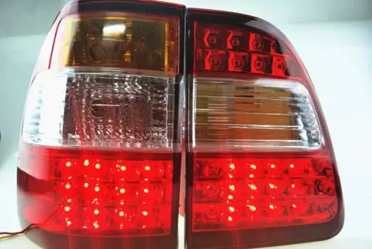 Светодиодный задний фонарь для Toyota Land Cruiser 4700 4500 LC100 1998-07, задний бампер, стоп-сигнал, сигнал поворота
