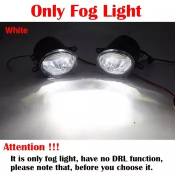 Светодиодсветильник Противотуманные фары в сборе, 30 Вт, 8000 лм, 12 В, для Toyota Prius Plus C V 2011-2015, 2 шт.