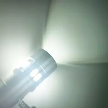 Светодиодсветодиодный фара для мотоцикла RUIANDSION, 1 шт., P15D-25-3 5730SMD, головная лампа для мопеда, скутера, DC 6 В, 12 В, 24 В, белая, 6000K, лм