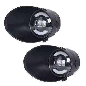 Светодиодсветодиодный Противотуманные фары PIONEERLITE 45 Вт для Toyota 2007-2013 Tundra 2008-2011 Sequoia, фары дальнего света в сборе с поворотным сигналом DRL