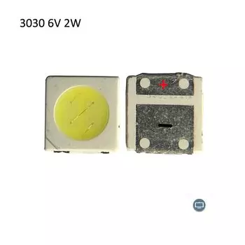 Светодиоды CNDIYLF 3030 6В 2Вт 1Вт 3В 1.5Вт Холодный белый для подсветки телевизоров