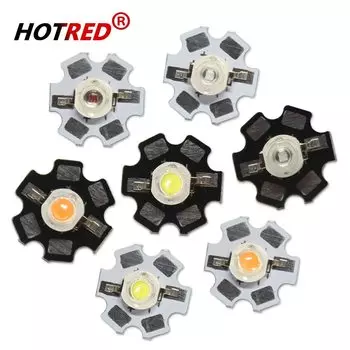 Светодиоды HotRed 1W 3W