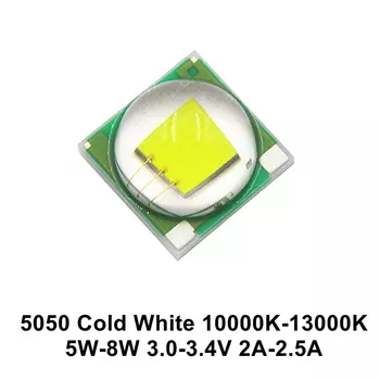 Светодиоды QINGYING 5050 5Вт-8Вт теплый/белый/холодный белый