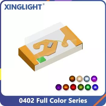 Светодиоды XINGLIGHT 0402 SMD 100 шт