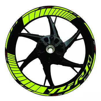 Светоотражающая наклейка AnoleStix на колеса мотоцикла, наклейка на ступицу колеса, полосатая лента для YAMAHA YZF R1 R1MR6R7 2017 2018 2019 2020 2021 2022