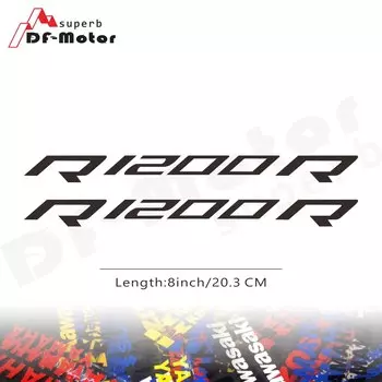 Светоотражающая наклейка для автомобилей и мотоциклов, 8 дюймов