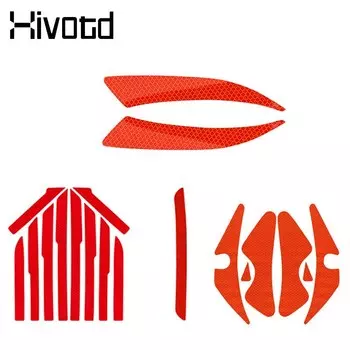 Светоотражающая наклейка для кузова, наружное украшение автомобиля, предупреждающая лента для заметности для Azkarra Geely Atlas Pro Belgee X70 2022, аксессуары