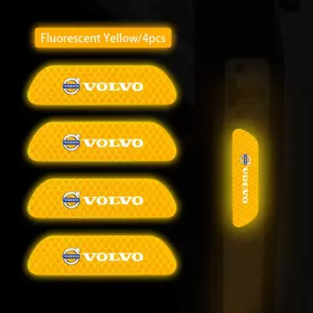 Светоотражающая наклейка на дверь автомобиля, ночник, предупреждающая наклейка для Volvo XC90 V90 V60 XC60 V40 S80 S60 S90 C40 XC40 V70 XC70 C30 C70 EX90