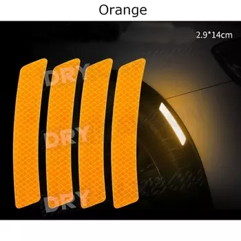 Светоотражающая наклейка на дверь автомобиля, предупреждение о открытии, отражающая лента, наклейка, автомобильные аксессуары, светоотражающая наклейка для внешнего интерьера