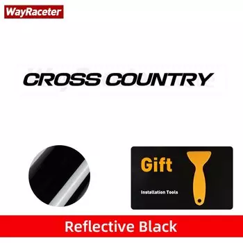 Светоотражающая наклейка на дверь и боковое окно автомобиля, графика по пересеченной местности, Виниловая наклейка для Volvo V90 V60 V40 XC70 XC60 XC90 S90 S60 V50