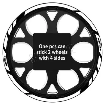 Светоотражающая наклейка на колесо для YAMAHA XSR 900 XSR700 xsr155 xsr 125, наклейки на колесо, обод, полоса, лента, декоративные аксессуары, водонепроницаемые