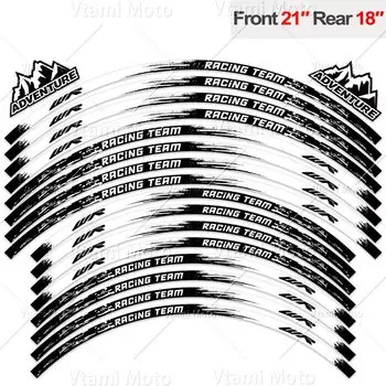 Светоотражающая наклейка на колесо мотоцикла, обод для мотокросса, полосатые наклейки для WR250R WR250F WR450F WR 250R 250F 450F WR155R
