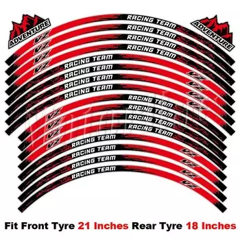 Светоотражающая наклейка на мотоцикл, аксессуары в полоску для YZ 125 125X 250 250X 250F 250FX 450F 450FX