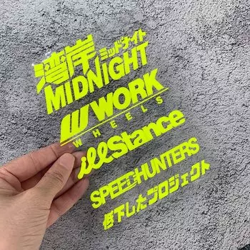 Светоотражающая наклейка на шлем для мотоцикла, боковая полоса, Стайлинг автомобиля, виниловая наклейка, аксессуары для YAMAHA Honda KTM Kawasaki