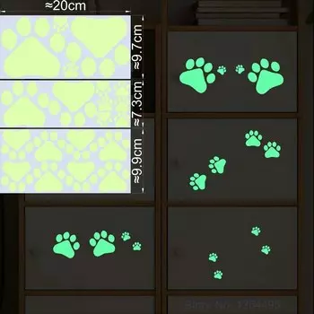 Светоотражающая наклейка NICELET с животными для стены