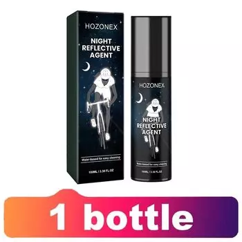 Светоотражающая ночная аэрозольная краска 100 мл для ночной езды, светящаяся в темноте краска, яркая аэрозольная краска для ткани, велосипедов, скейтбордов