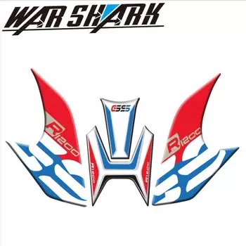 Светоотражающая противоскользящая накладка на бак для Мотоцикла BMW R1200GS LC R1200-LC 2013 ~ 2016, декоративная наклейка, защитная наклейка s