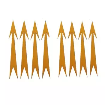 Светоотражающая стрелка, Виниловая наклейка, наклейка, аксессуары для автомобиля, внешние аксессуары, украшение, наклейка для мотоцикла