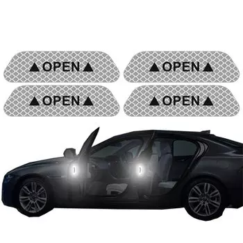 Светоотражающие автомобильные аксессуары, наклейка на дверь, защитная лента внутри автомобиля для Nissan Tiida, для салона автомобиля Kia Niro 2023, аксессуары