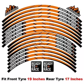 Светоотражающие аксессуары для мотоциклов, наклейки на колеса, наклейки на ступицу, лента на обод для KTM SUPER 1290 ADVENTURE Adv 790 890 990 1190 1090