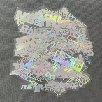 Светоотражающие случайные 15 шт., набор гоночных спонсорных наклеек, водонепроницаемые автомобильные виниловые наклейки для стилей JDM - 60 стилей