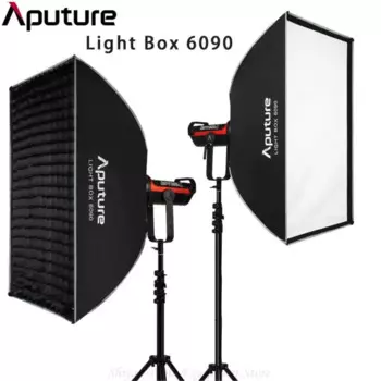 Световой короб Aputure 6090, софтбокс, прямоугольное стандартное крепление Bowens, легкий вес для Aputure 300x Amaran 60x/60d/100d/100x